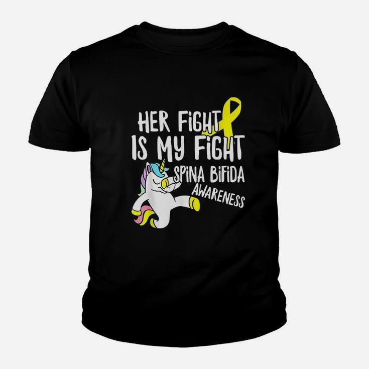 Unicorn Her Fight Is My Fight Youth T-shirt