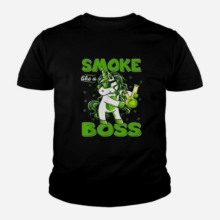 Unicorn Like A Boss Youth T-shirt