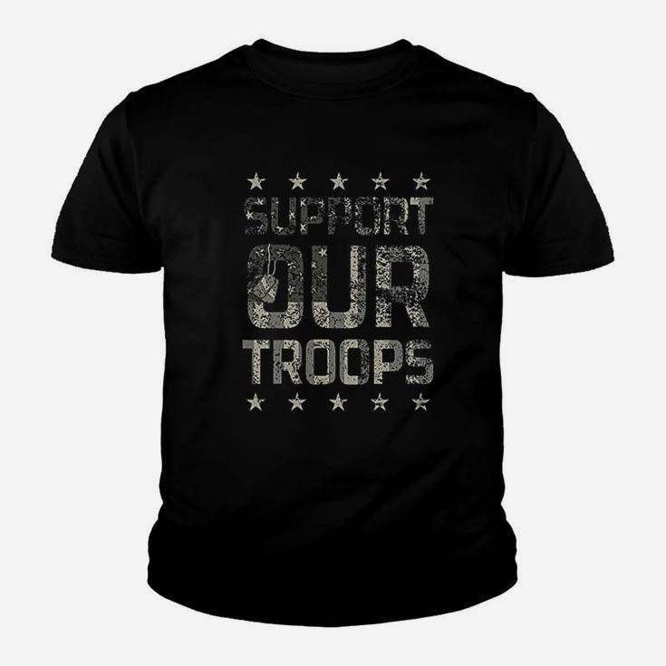 United States Army Support Our Troops Graphic Youth T-shirt