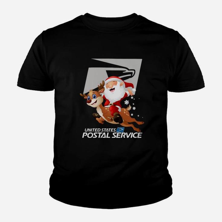 United States Postal Service Santa Shirt Youth T-shirt - Thegiftio
