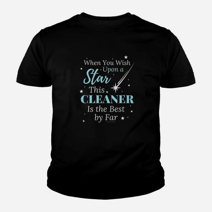 Upon A Star Funny Cleaning Lady Housekeeping Humor Youth T-shirt