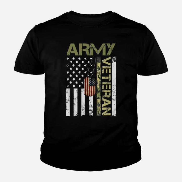 US Army Proud Army Veteran Shirt United States Army Youth T-shirt