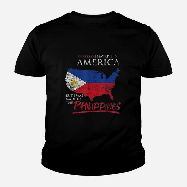 Usa I May Live In America Youth T-shirt
