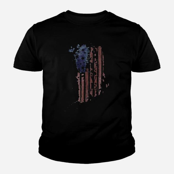 Usa Veteran  | Veterans Day Tee | American Flag Youth T-shirt