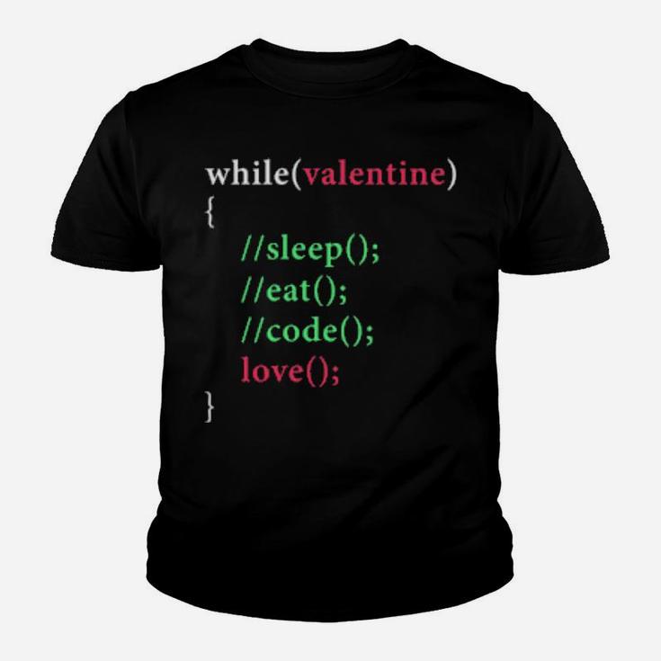 Valentine Of Coders Youth T-shirt