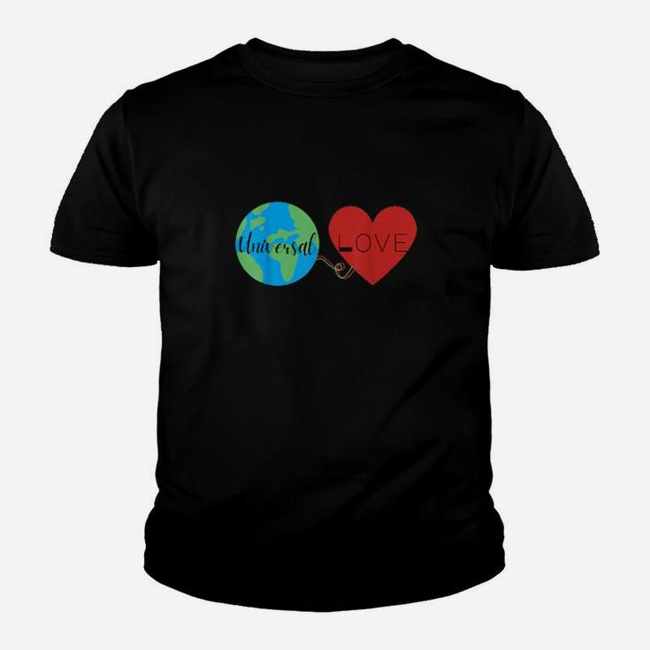 Valentine's Day Love Is Universal Diverse February Youth T-shirt