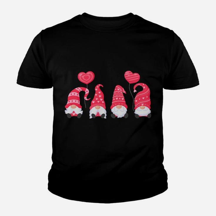 Valentine's Day Shirt Gnome Love Funny Gifts Youth T-shirt
