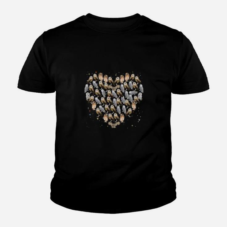 Valentines Gift Owls Lover Youth T-shirt
