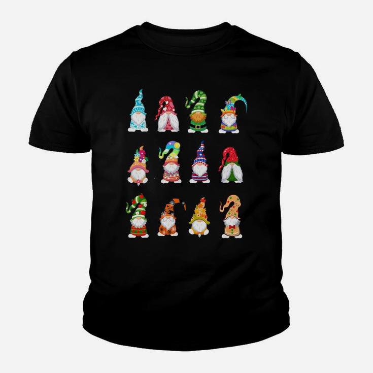 Valentine's Gnome St Patrick's Gnomies Easter Spring Gnomes Youth T-shirt