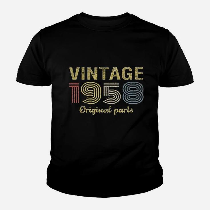 Vintage 1958 Original Parts Youth T-shirt