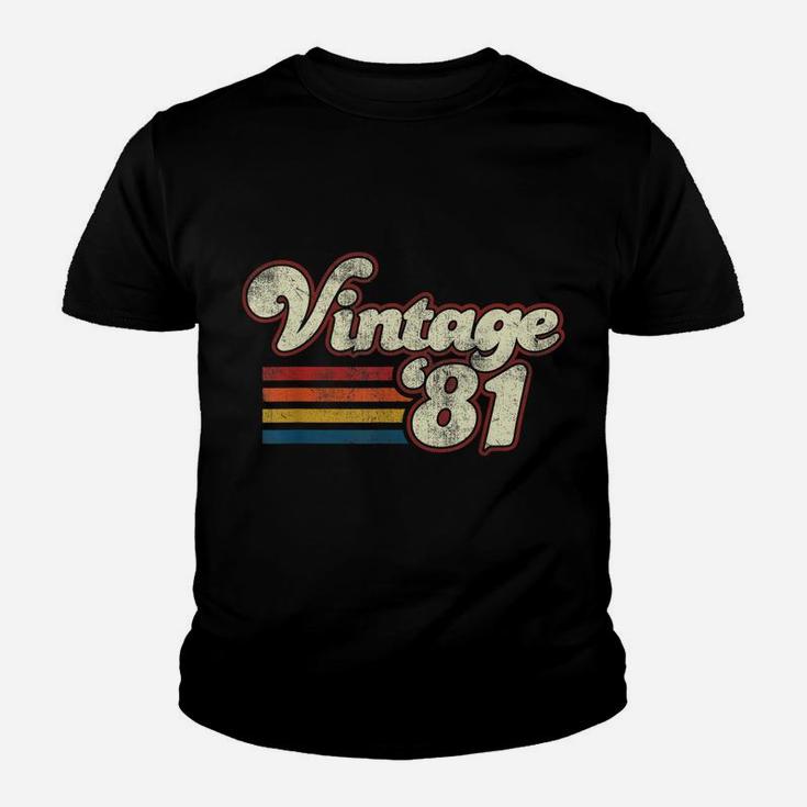Vintage 1981 39Th Birthday Youth T-shirt