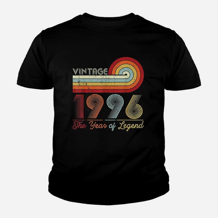 Vintage 1996 The Year Of Legend 25 Years Old Youth T-shirt