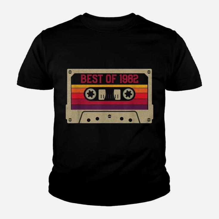 Vintage 39 Years Old Cassette Tape Best 1982 39Th Birthday Youth T-shirt
