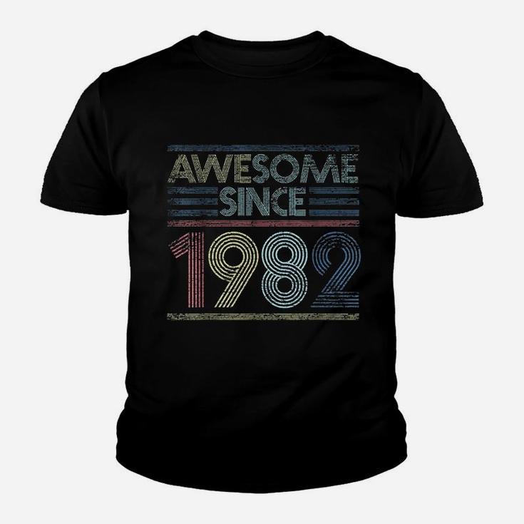 Vintage 39Th Birthday Awesome Since 1982 Youth T-shirt