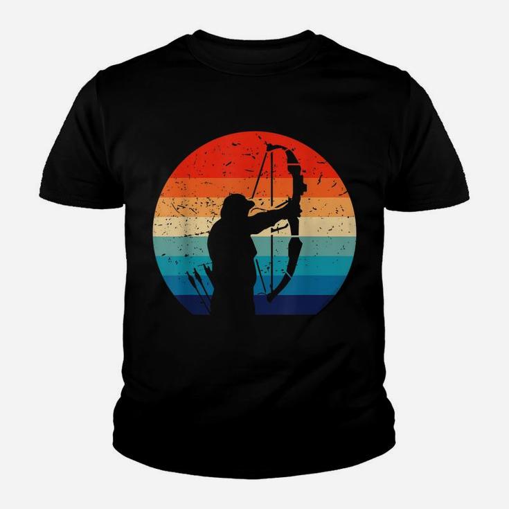 Vintage Archery Archer Bow Hunting Youth T-shirt