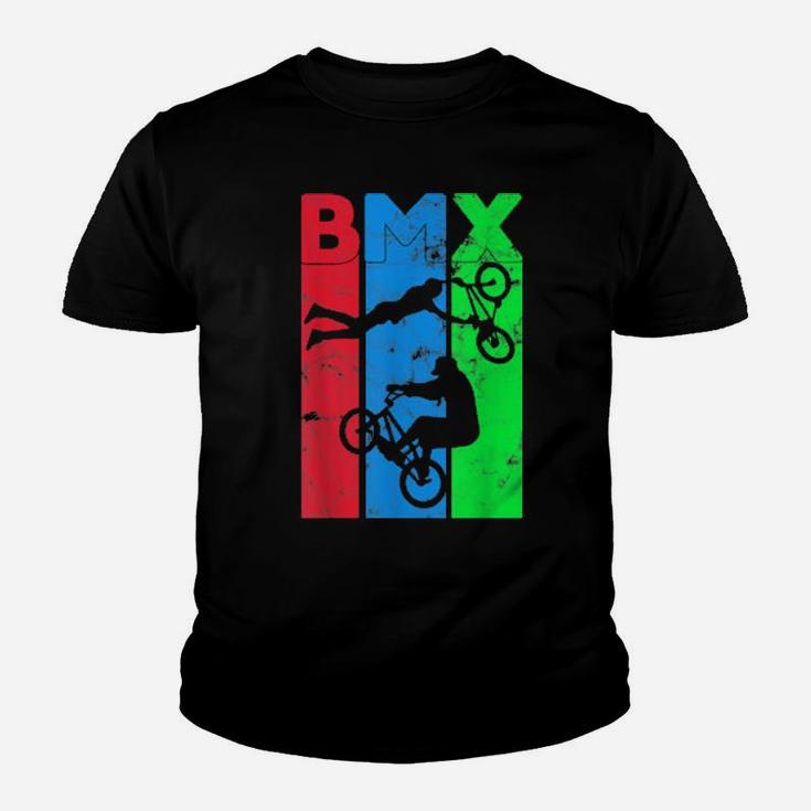 Vintage Bmx Bike Bicycle Racing Stunt Youth T-shirt