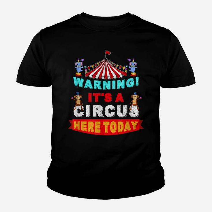 Vintage Costume Event Circus Staff Themed Birthday Party Youth T-shirt
