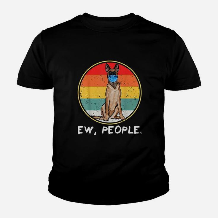 Vintage Ew People Belgian Malinoi Dog Youth T-shirt