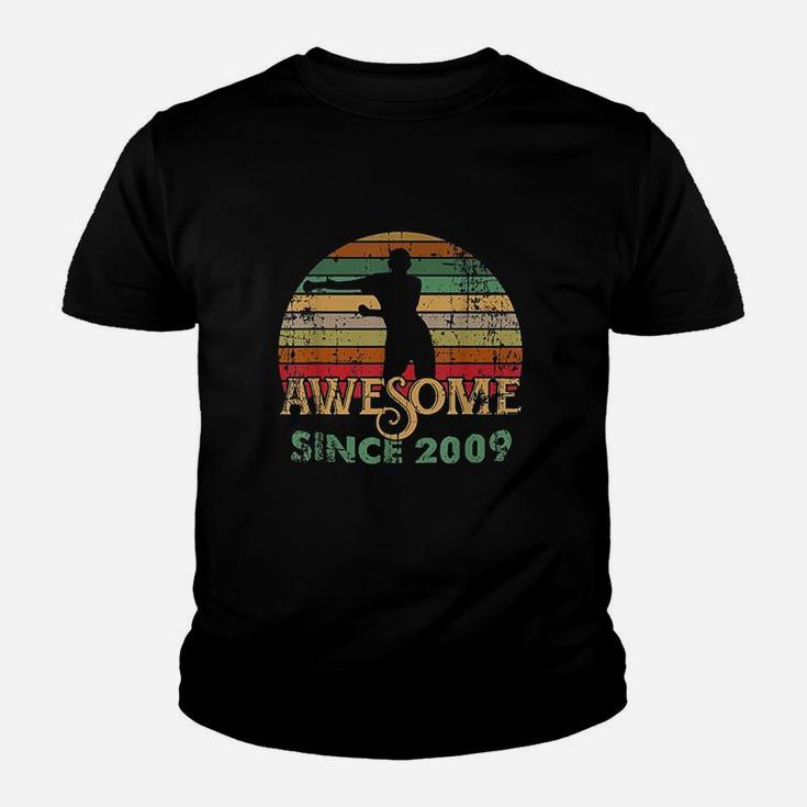 Vintage Flossing Awesome Since 2009 10Th Yrs Birthday Gifts Youth T-shirt