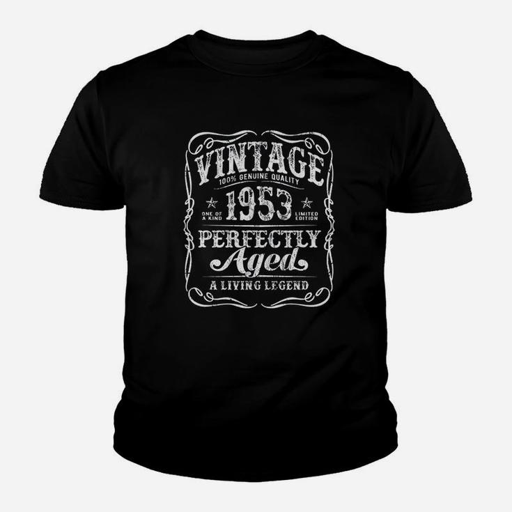 Vintage Legends Made In 1953 Classic 68Th Birthday Youth T-shirt
