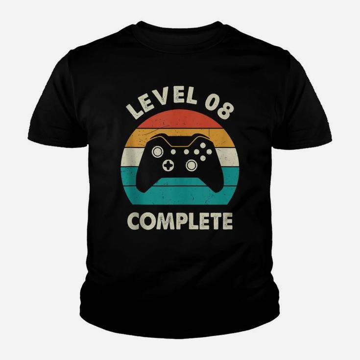 Vintage Level 8Th Complete 8 Year Wedding Anniversary Gift Youth T-shirt