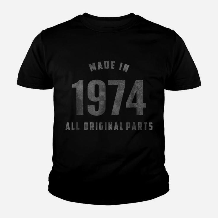 Vintage - Made In 1974, All Original Parts Youth T-shirt