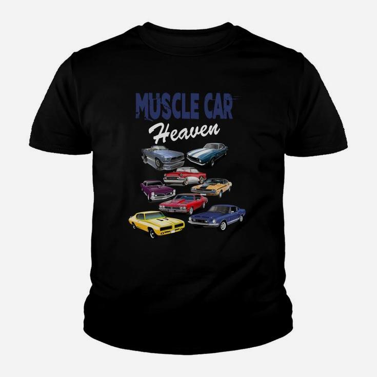 Vintage Muscle Cars Sweatshirt Classic Old Retro Hot Rod Car Youth T-shirt