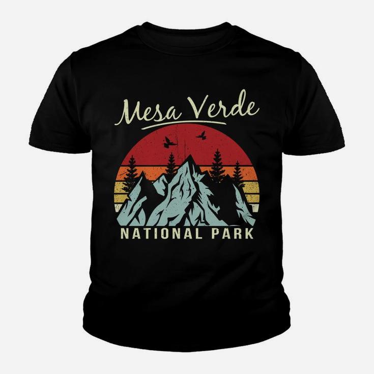 Vintage Retro Hiking Camping Mesa Verde National Park Sweatshirt Youth T-shirt