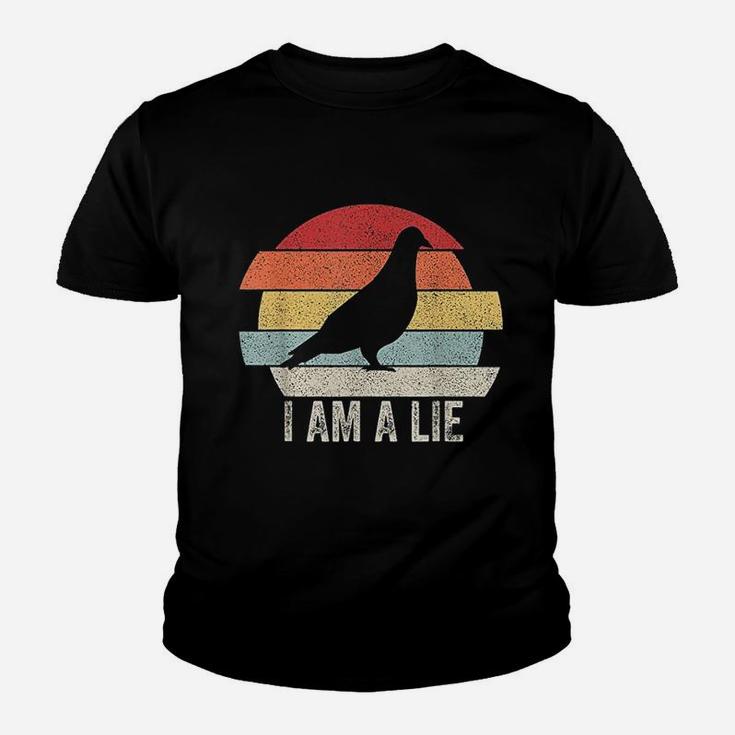 Vintage Retro I Am A Lie Birds Are Not Real Youth T-shirt