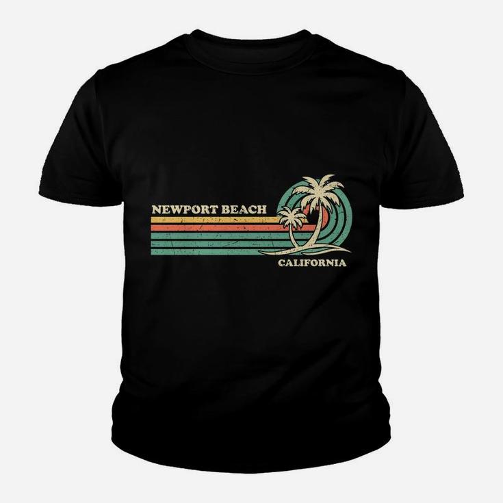 Vintage Retro Summer Vacation California Newport Beach Youth T-shirt