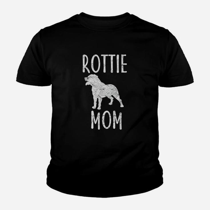 Vintage Rottweiler Mom Gift Rott Dog Owner Rottie Mother Youth T-shirt