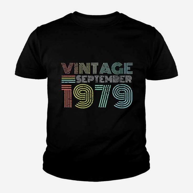 Vintage September 1979 42 Years Old Birthday Youth T-shirt