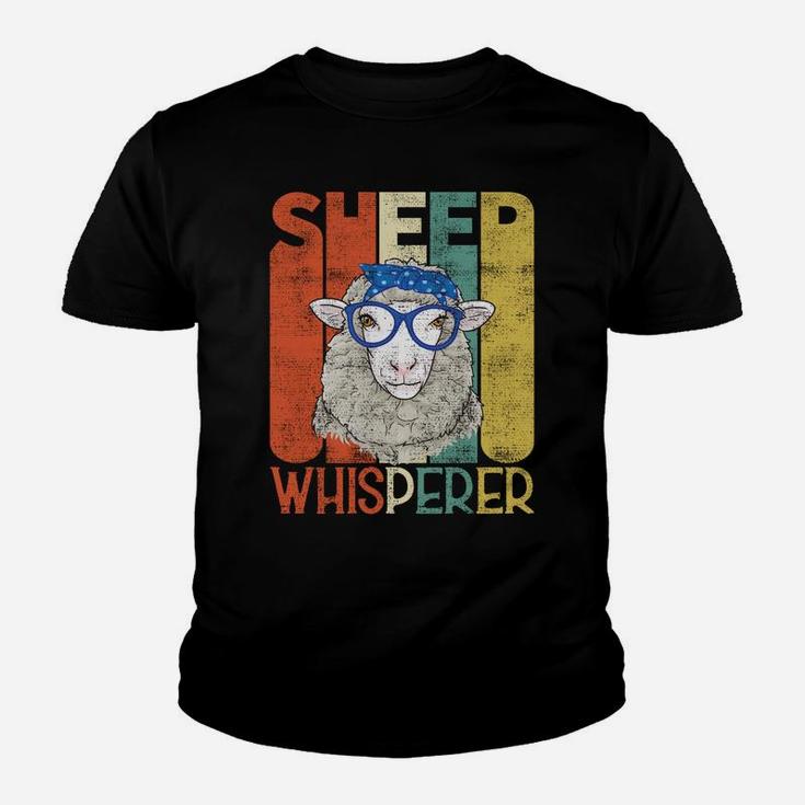 Vintage Sheep Farmer Retro Sheep Whisperer Sweatshirt Youth T-shirt