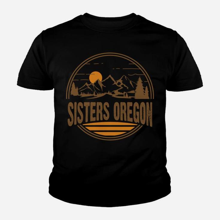 Vintage Sisters, Oregon Mountain Hiking Souvenir Print Sweatshirt Youth T-shirt