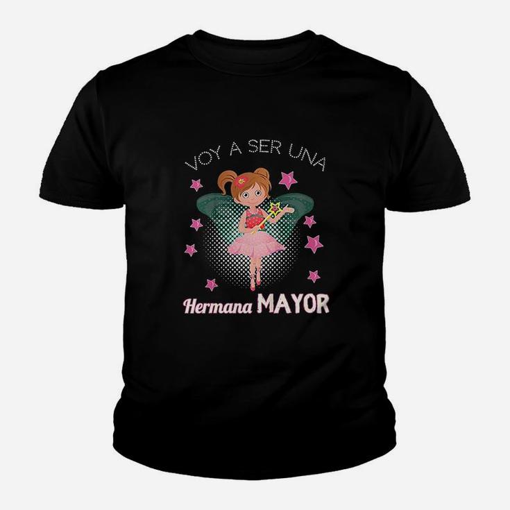 Voy A Ser Una Hermana Mayor Im Going To Be A Big Sister Youth T-shirt