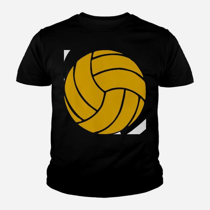 Water Polo Ball Love Heart Symbol Swimming Sport Gifts Youth T-shirt