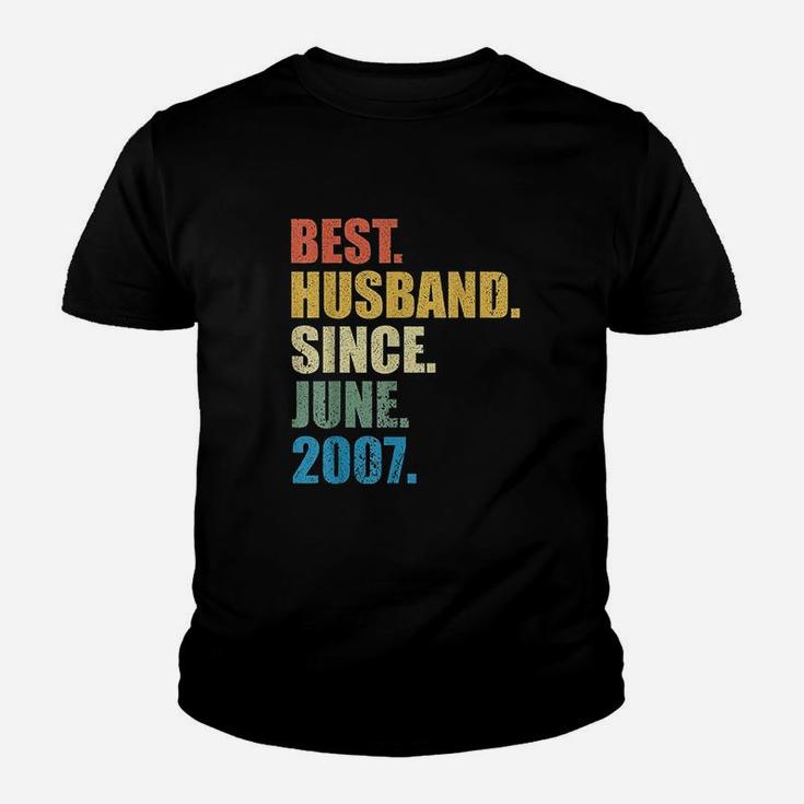 Wedding Anniversary Gifts Husband Since June 2007 Youth T-shirt