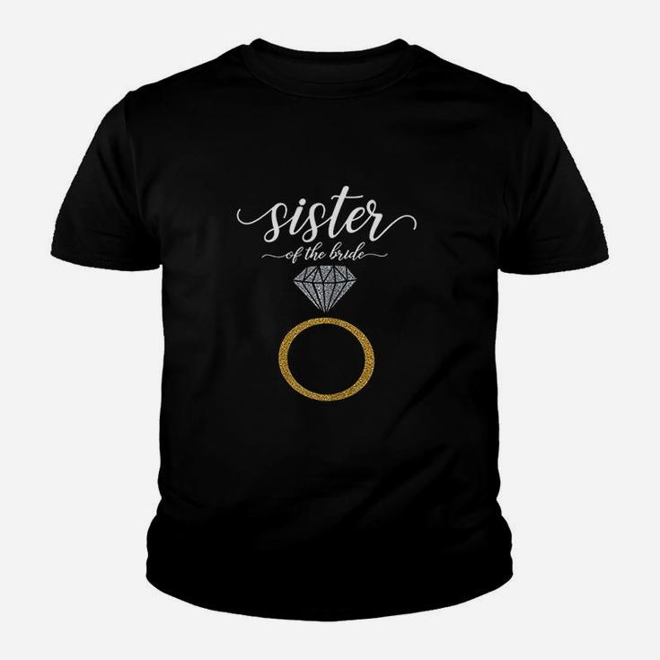 Wedding Bridal Shower Cute Gift Idea For Sister Of The Bride Youth T-shirt