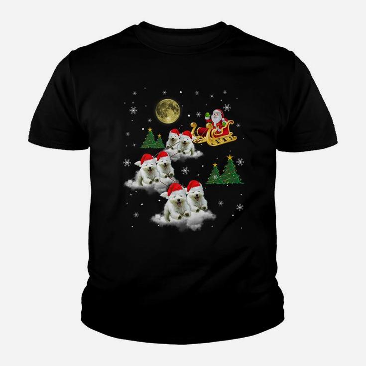 Westie Christmas Funny Westie Dog Lover Gift For Xmas Pajama Youth T-shirt