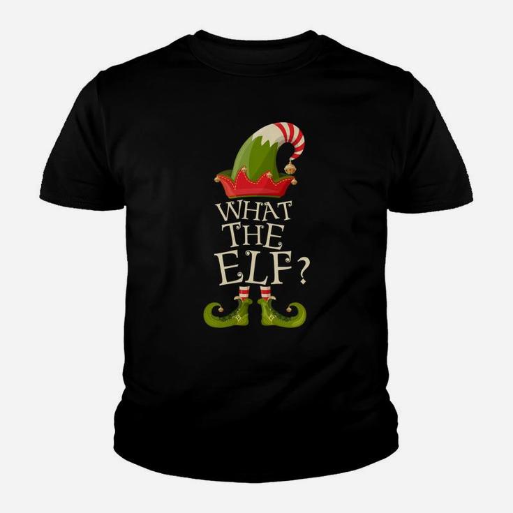 What The Elf Group Matching Family Christmas Gift Outfit Youth T-shirt