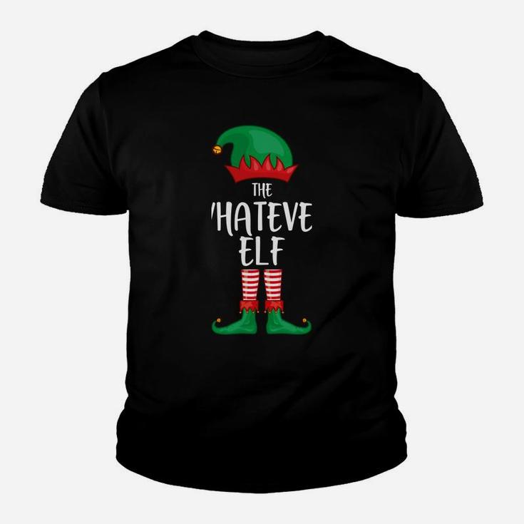 Whatever Elf Christmas Party Matching Family Group Pajama Youth T-shirt