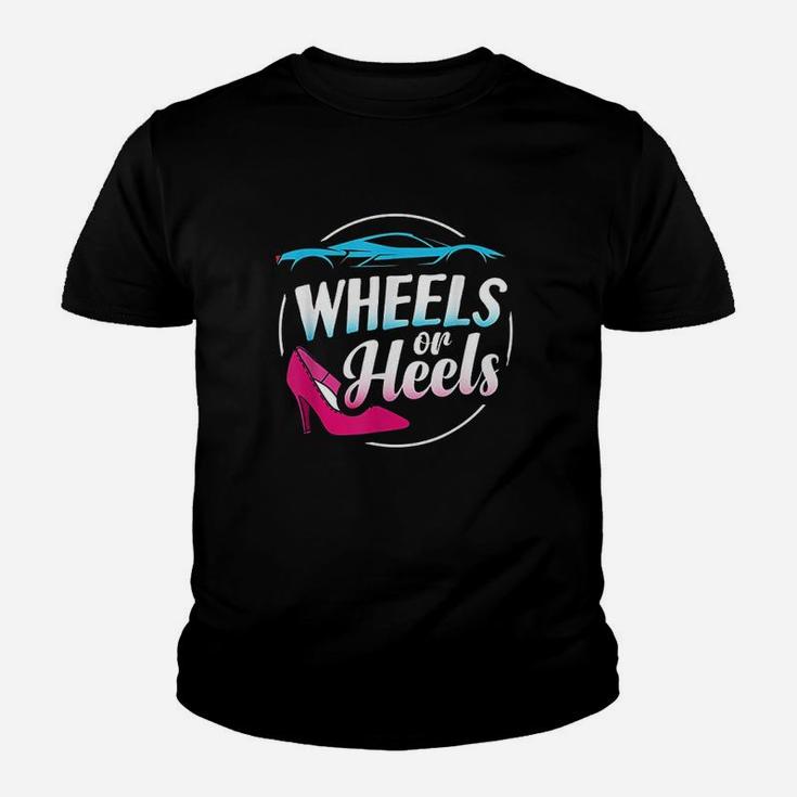 Wheels Or Heels Youth T-shirt