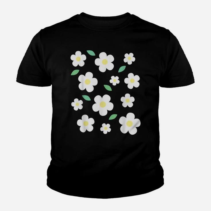 White Flower Pastel Kawaii Cute Cottagecore Aesthetic Youth T-shirt