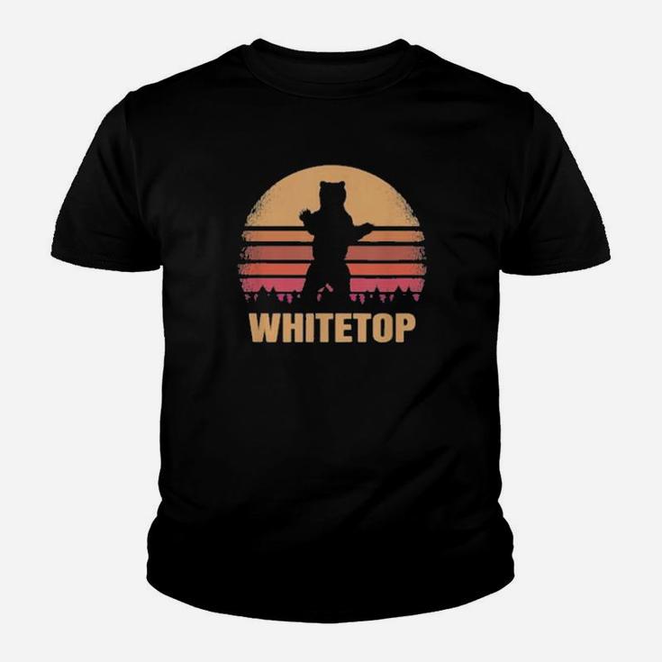 Whitetop Virginia Vintage Bear Va Distressed Retro 80S Youth T-shirt