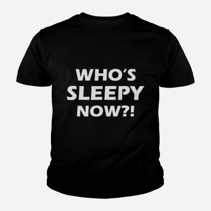 Who Is Sleep Now Youth T-shirt