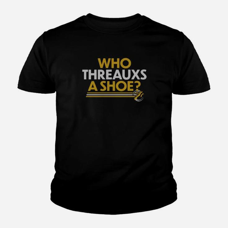Who Threats A Shoe Youth T-shirt
