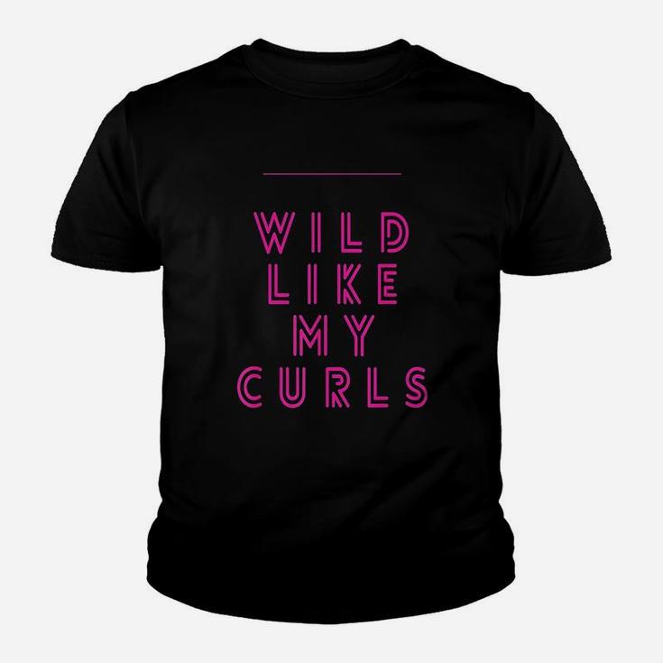 Wild Like My Curls Youth T-shirt
