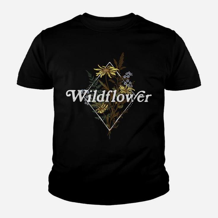 Wildflower Nature Flower Plant Vintage Style Hippie Indie Youth T-shirt