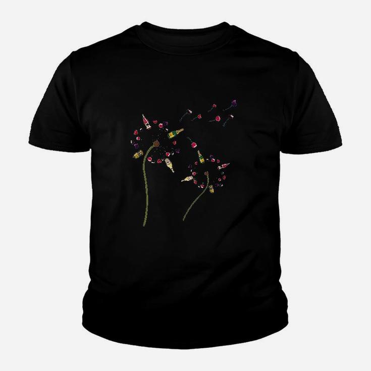 Wine Dandelion Drinking Youth T-shirt