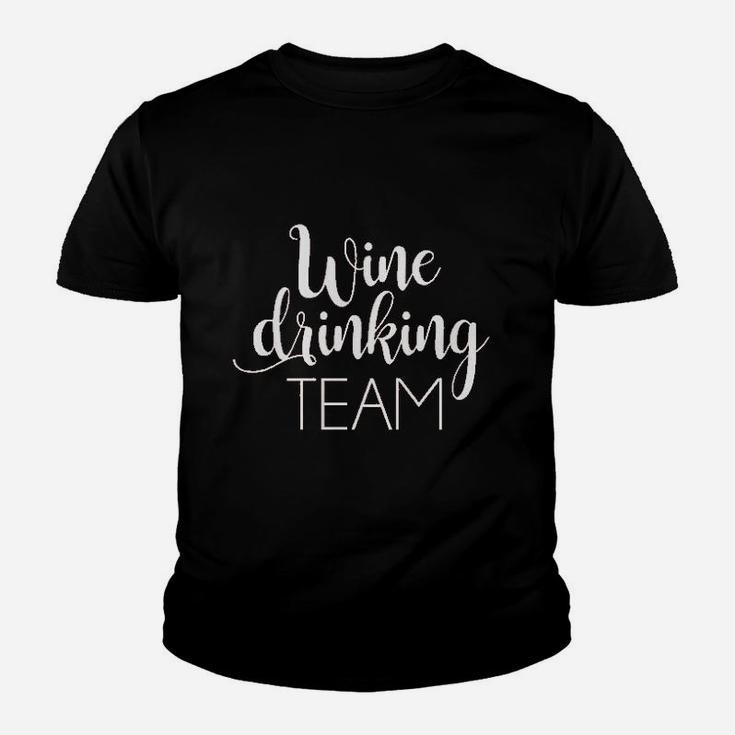 Wine Drinking Team Youth T-shirt
